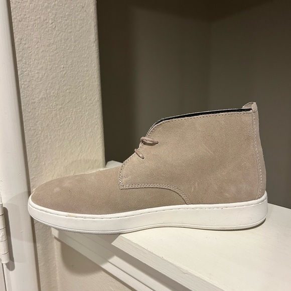 Abound Nordstrom Suede Chukka Boot 2-Eye Lace Up Men's 7M Beige Tried On - Picture 3 of 10